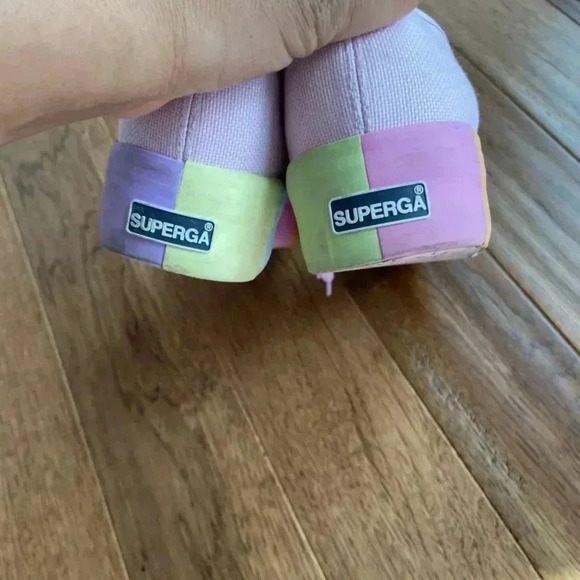 Superga  Sneaker Fantasia Platform Pink Rainbow - Picture 10 of 10